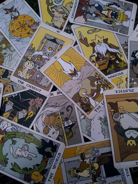 Pokemon Tarot Card Deck, Major Arcana